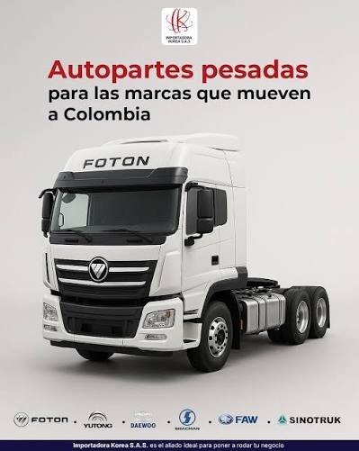 Autopartes pesadas Foton